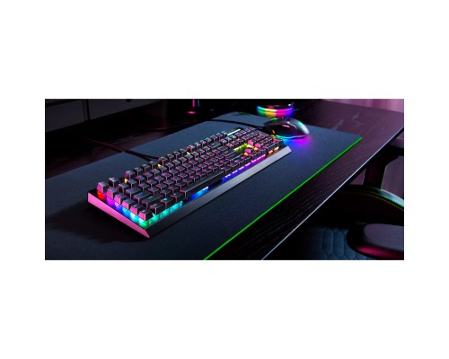 Клавіатура Razer BlackWidow V4 X Green Switch USB RU Black (RZ03-04700800-R3R1)