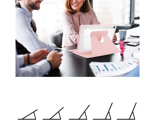 Чохол до планшета BeCover 360° Rotatable Samsung Tab S9 Plus (SM-X810/SM-X816)/S9 FE Plus (SM-X610/SM-X616) 12.4