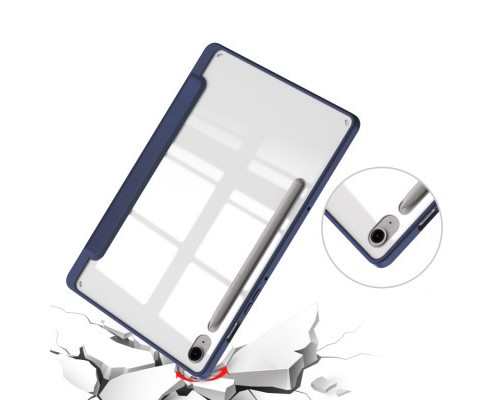 Чохол до планшета BeCover Soft Edge stylus holder Samsung Tab S9 (SM-X710/SM-X716)/S9 FE (SM-X510/SM-X516B) 11.0