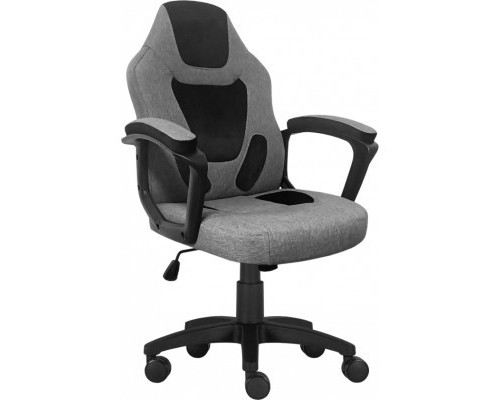 Крісло ігрове GT Racer X-1414 Gray/Black Suede (X-1414 Fabric Gray/Black Suede)