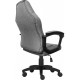 Крісло ігрове GT Racer X-1414 Gray/Black Suede (X-1414 Fabric Gray/Black Suede)
