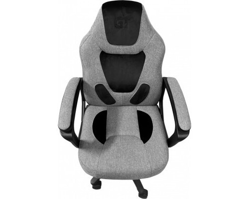 Крісло ігрове GT Racer X-1414 Gray/Black Suede (X-1414 Fabric Gray/Black Suede)