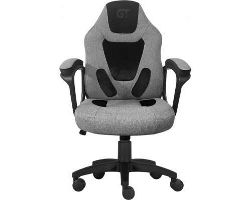 Крісло ігрове GT Racer X-1414 Gray/Black Suede (X-1414 Fabric Gray/Black Suede)