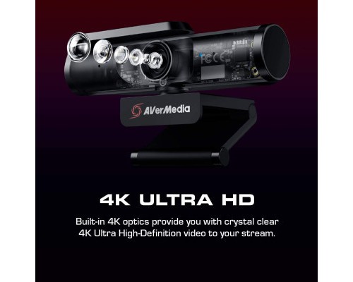 Веб-камера AVerMedia Live Streamer CAM PW513 4K Black (61PW513000AC)