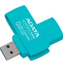 USB флеш накопичувач ADATA 64GB UC310 Eco Green USB 3.2 (UC310E-64G-RGN)
