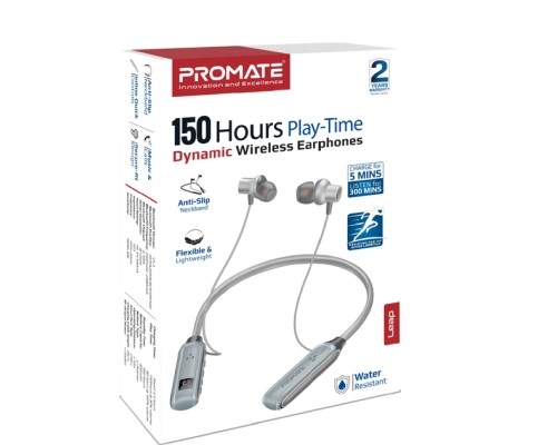 Навушники Promate Leap Silver (leap.silver)