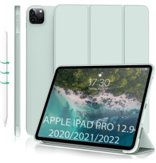 Чохол до планшета BeCover Tri Fold Soft TPU Silicone Apple iPad Pro 12.9 2020/2021/2022 Light Green (711738)