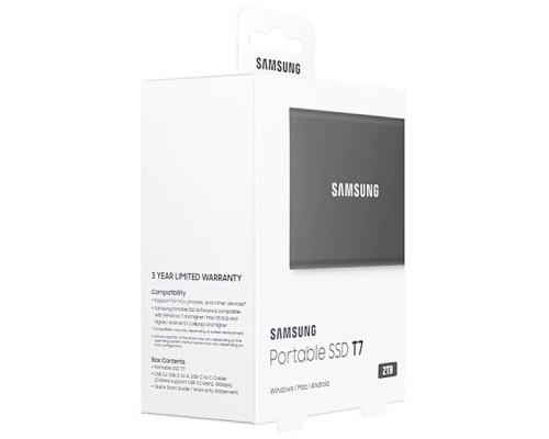 Накопичувач SSD USB 3.2 2TB T7 Samsung (MU-PC2T0T/WW)