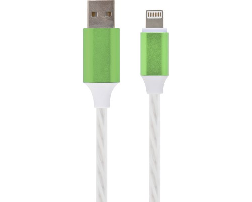 Дата кабель USB 2.0 AM to Lightning 1.0m 2A Cablexpert (CC-USB-8PLED-1M)