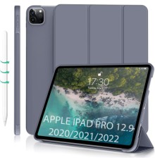 Чохол до планшета BeCover Tri Fold Soft TPU Silicone Apple iPad Pro 12.9 2020/2021/2022 Purple (711739)