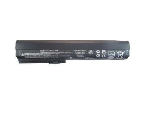 Акумулятор до ноутбука AlSoft HP Elitebook 2560p QK644AA 5200mAh 6cell 10.8V Li-ion (A41796)