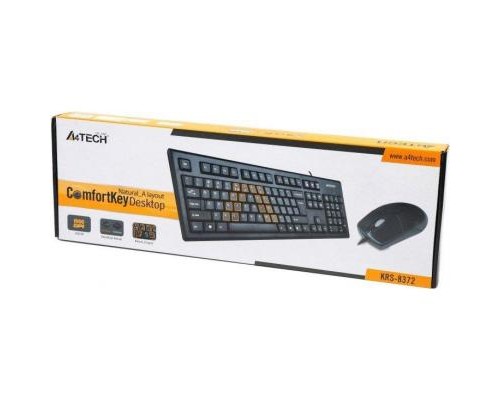 Комплект A4Tech KRS-8372 USB Black