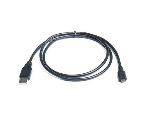 Дата кабель USB 2.0 AM to Micro 5P 1.0m Pro black REAL-EL (EL123500023)
