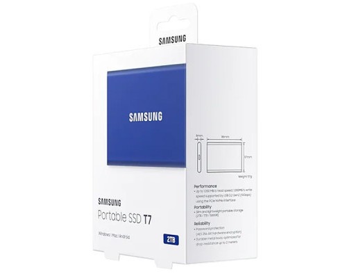 Накопичувач SSD USB 3.2 2TB T7 Samsung (MU-PC2T0H/WW)
