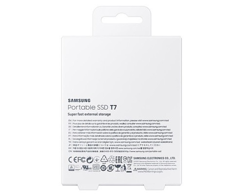 Накопичувач SSD USB 3.2 2TB T7 Samsung (MU-PC2T0H/WW)