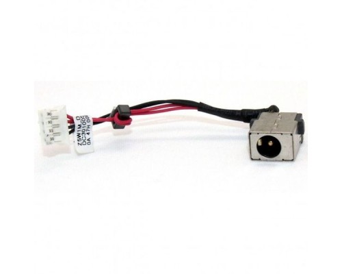Роз'єм живлення ноутбука з кабелем Acer PJ977 (5.5mm x 1.7mm), 4-pin, 10 см (A49103)
