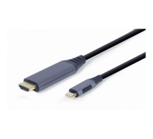 Кабель мультимедійний USB-C to HDMI 1.8m 4K 60Hz Cablexpert (CC-USB3C-HDMI-01-6)