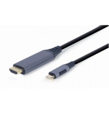 Кабель мультимедійний USB-C to HDMI 1.8m 4K 60Hz Cablexpert (CC-USB3C-HDMI-01-6)