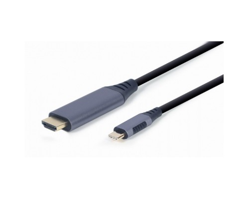 Кабель мультимедійний USB-C to HDMI 1.8m 4K 60Hz Cablexpert (CC-USB3C-HDMI-01-6)