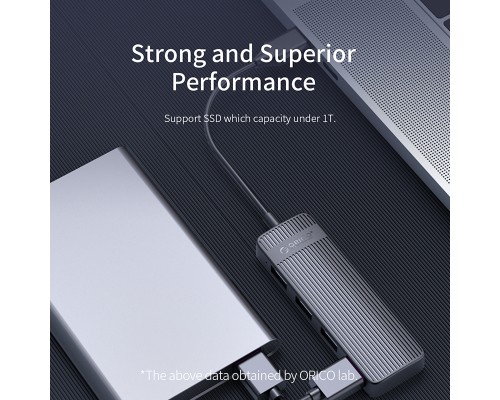 Концентратор Orico USB 2.0 4 ports (FL02-WH-BP) (CA913527)