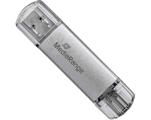 USB флеш накопичувач Mediarange 32GB Silver USB 3.0 / Type-C (MR936)