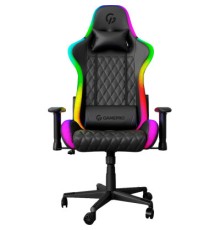 Крісло ігрове GamePro Hero RGB Black (GC-700-Black)