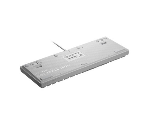 Клавіатура Hator Rockfall 2 Mecha TKL Authentic Edition Aurum Milky Way Silent USB White (HTK-531)