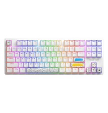 Клавіатура Hator Rockfall 2 Mecha TKL Authentic Edition Aurum Milky Way Silent USB White (HTK-531)