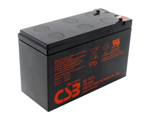 Батарея до ДБЖ CSB 12В 7.2 Аг (GP1272_28W)