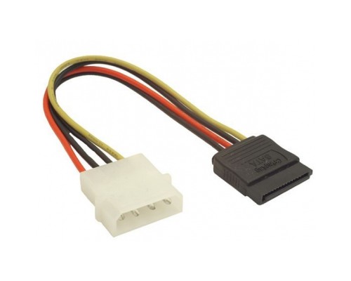 Кабель живлення SATA power 0.1m Atcom (3798)