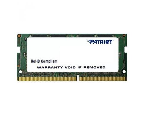 Модуль пам'яті для ноутбука SoDIMM DDR4 4GB 2400 MHz Patriot (PSD44G240081S)