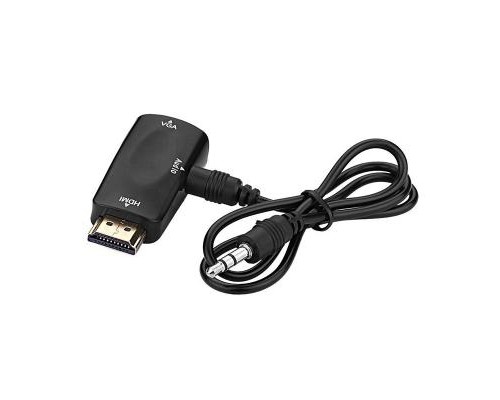 Перехідник HDMI to VGA 0.5m PowerPlant (CA910267)