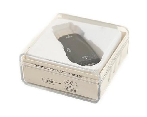Перехідник HDMI to VGA 0.5m PowerPlant (CA910267)