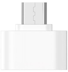 Перехідник USB to Micro USB white XoKo (XK-AC050-WH)