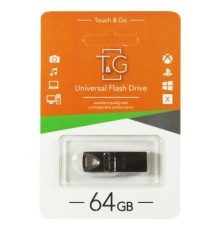 USB флеш накопичувач T&G 64GB 117 Metal Series Black USB 2.0 (TG117BK-64G)