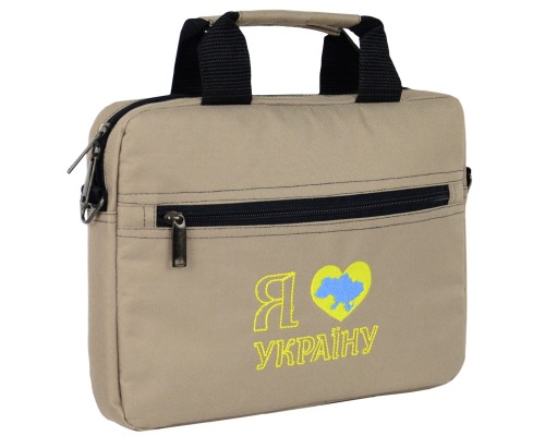 Сумка для ноутбука Porto 12'' PN12 LoveUkraine Beige (PN12LB_LoveUkr)