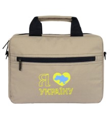 Сумка для ноутбука Porto 12'' PN12 LoveUkraine Beige (PN12LB_LoveUkr)