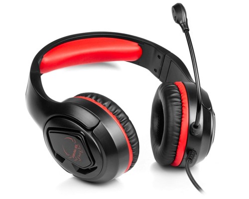 Навушники REAL-EL GDX-7590 Black-Red