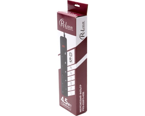 Мережевий фільтр живлення Prologix PRS-050P5-45B