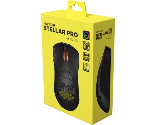 Мишка Hator Stellar PRO Wireless Black (HTM-550)