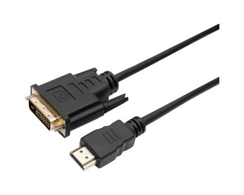 Кабель мультимедійний HDMI to DVI 24+1 1.8m Dynamode (DM-CL-HDMI-DVI-1.8M)
