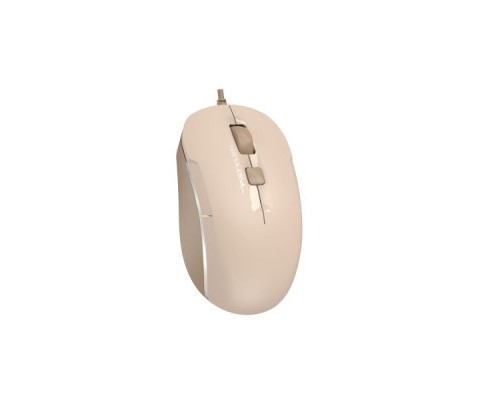 Мишка A4Tech FM26 USB Cafe Latte (4711421991391)
