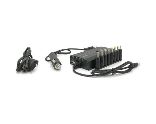 Блок живлення до ноутбуку Voltronic 100W Universal + Auto(12V), ручн. регулювання, 8 роз'ємів (34818 / YT-YBBP/100W)