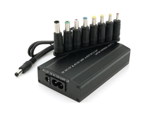 Блок живлення до ноутбуку Voltronic 100W Universal + Auto(12V), ручн. регулювання, 8 роз'ємів (34818 / YT-YBBP/100W)