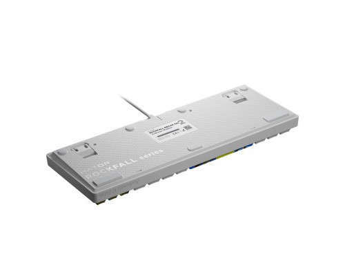 Клавіатура Hator Rockfall 2 Mecha TKL Authentic Edition Aurum Milky Way Silent USB Fighting Cats (HTK-532)