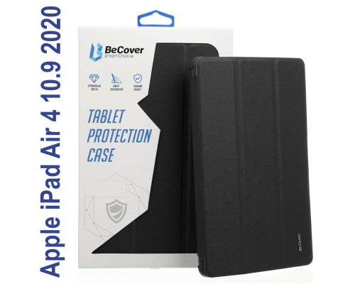 Чохол до планшета BeCover Tri Fold Hard TPU Apple iPad Air 4 10.9 2020/2022 Black (706749) (706749)