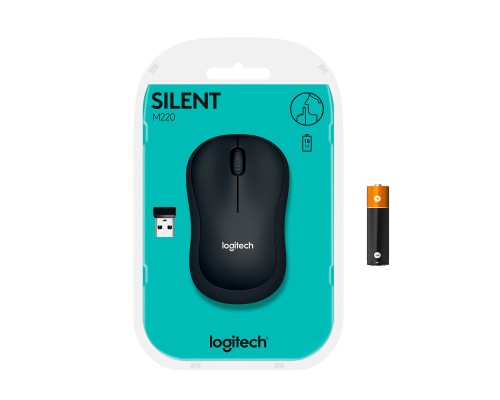 Мишка Logitech M220 Silent Grey (910-004878)