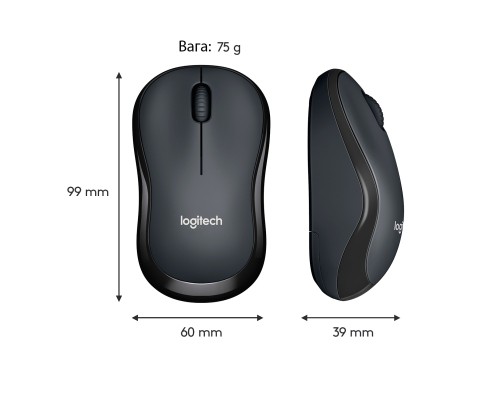 Мишка Logitech M220 Silent Grey (910-004878)