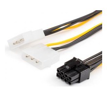 Кабель живлення Video power 8pin to 2molex Atcom (8604)