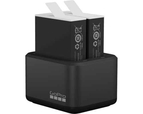 Аксесуар до екшн-камер GoPro GoPro Dual Battery Charger + battery Enduro 2 pcs for HERO9/10/11/12 (ADDBD-211-EU)